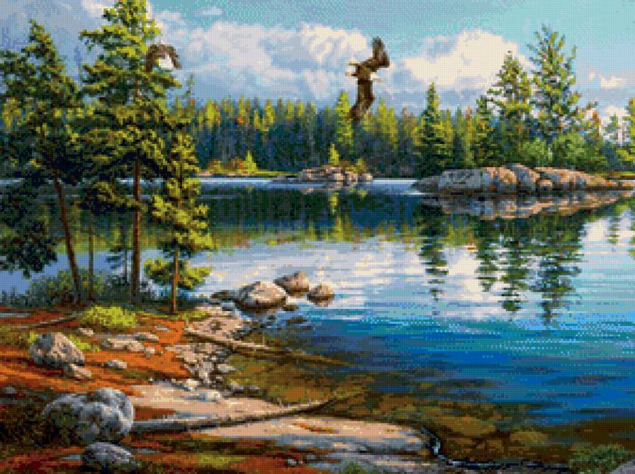 красивый пейзаж - пейзаж, природа - предпросмотр