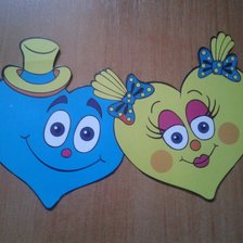 Схема вышивки «валентинка»