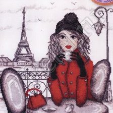 Оригинал схемы вышивки «Париж» (№731695)