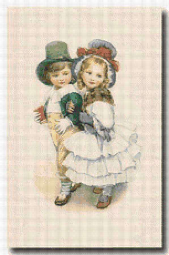 Детская парочка 7. - предпросмотр