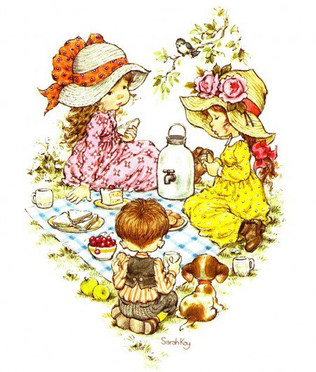 Детская парочка 11. - оригинал