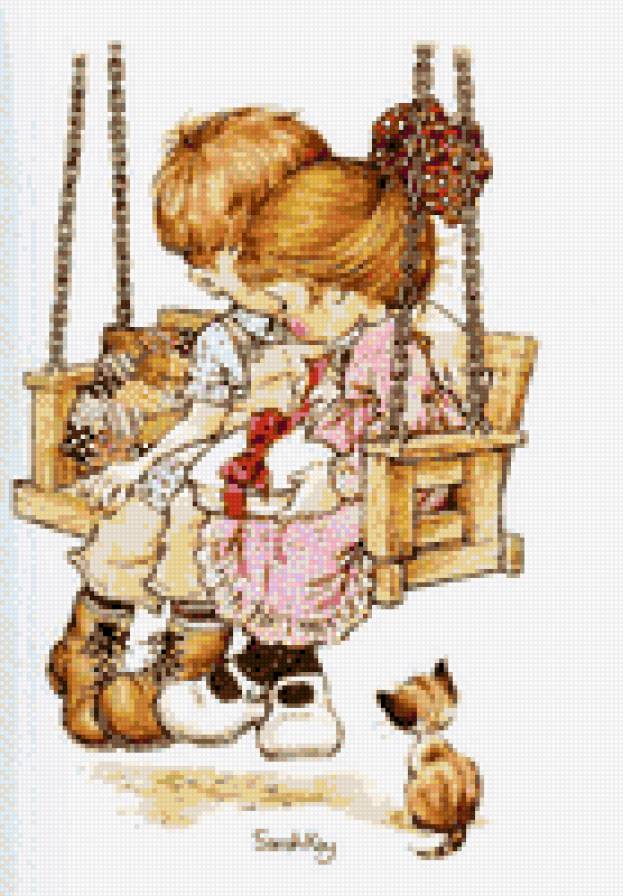 Детская парочка 14. - предпросмотр