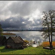 Схема вышивки «У пруда»