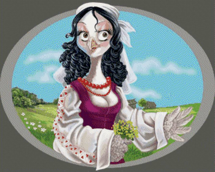 Художник-иллюстратор Юлия Бровченко - птица, картина - предпросмотр