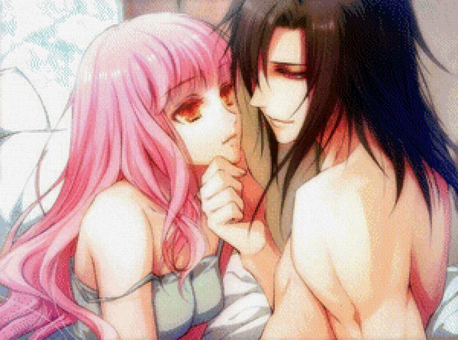 влюблённые - пара, аниме, любовь - предпросмотр