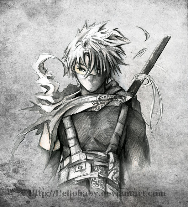 Какаси - аниме, наруто - оригинал