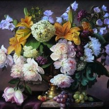 Схема вышивки «букет»