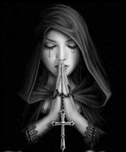 Молитва - девушка, молитва - оригинал