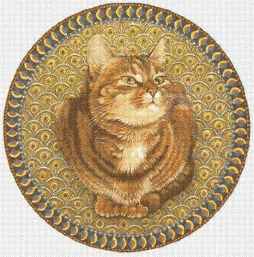 Кошка - животные, часы - предпросмотр