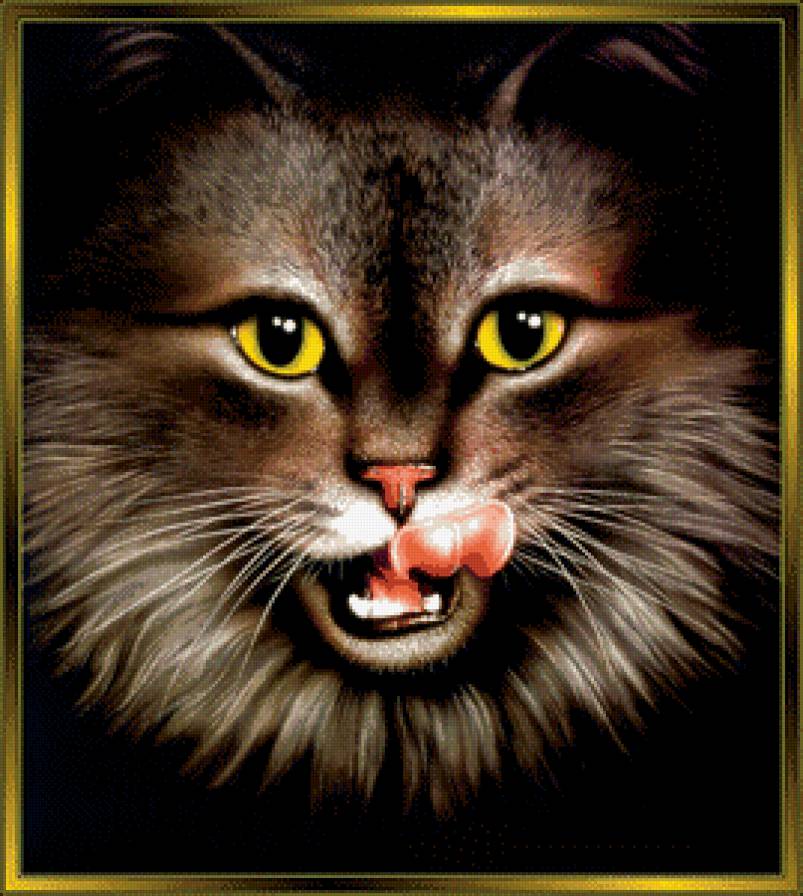 Кошка - женщина, красота - предпросмотр