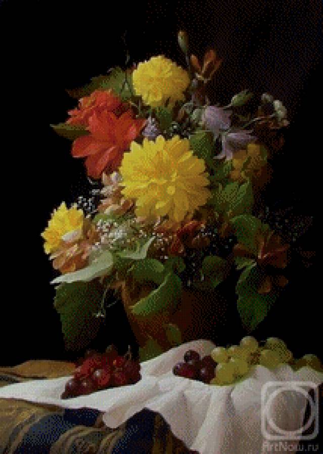 №733461 - цветы, натюрморт, букет - предпросмотр