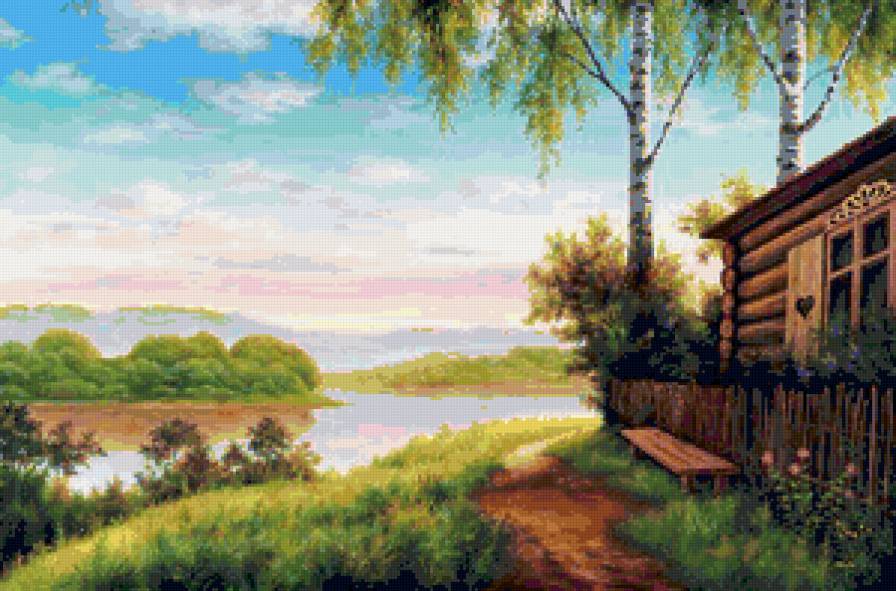 Русская деревня - предпросмотр