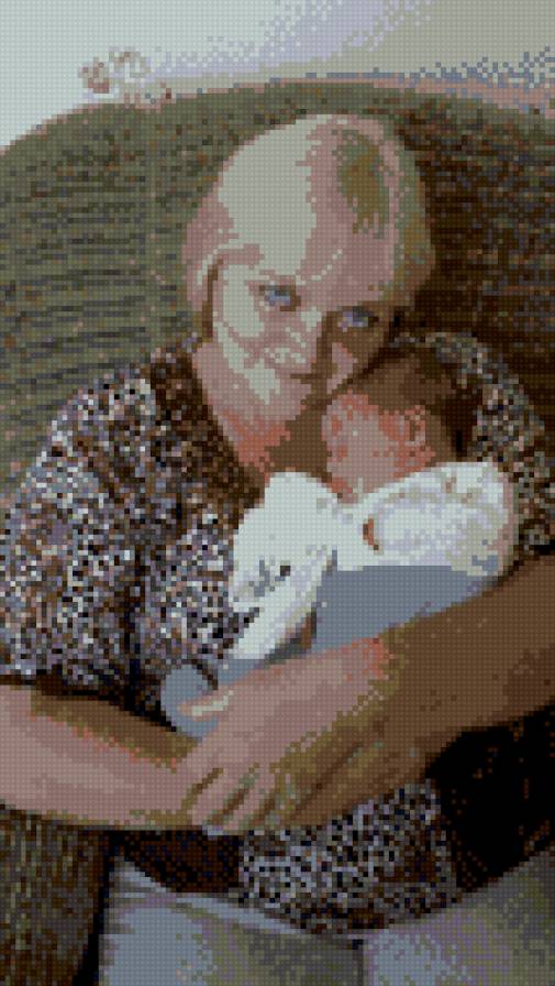 Бабушка и внук - предпросмотр