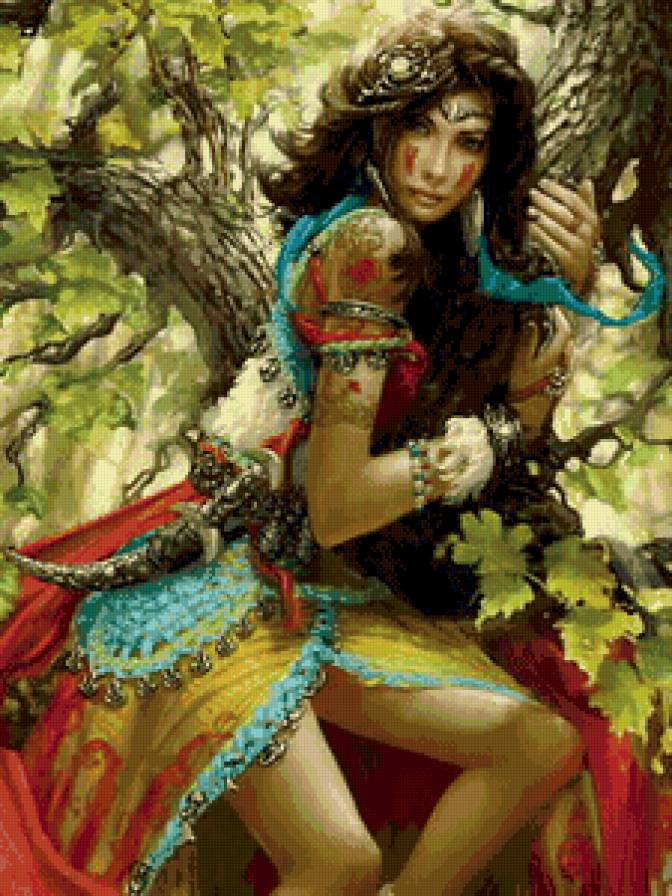 fantasy - девушка - предпросмотр