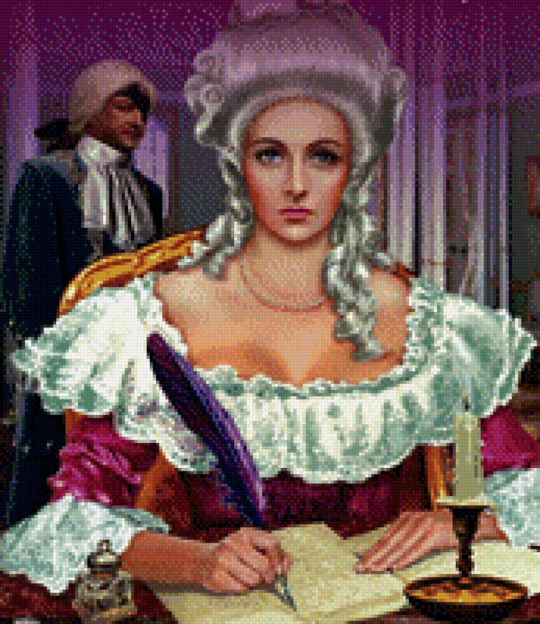 Екатерина и Потемкин - мужчина, женщина, пара - предпросмотр