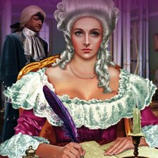 Схема вышивки «Екатерина и Потемкин»