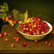 Схема вышивки «черешня»