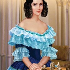 Схема вышивки «Наталья Гончарова»