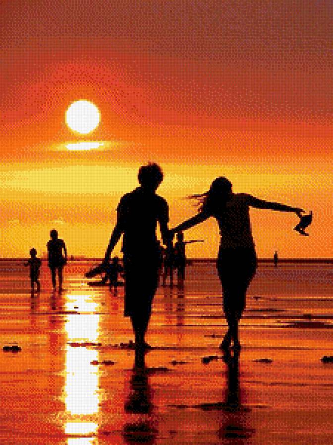 море - закат - предпросмотр