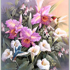 Схема вышивки «Букет»