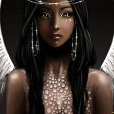 Схема вышивки «Ангел»