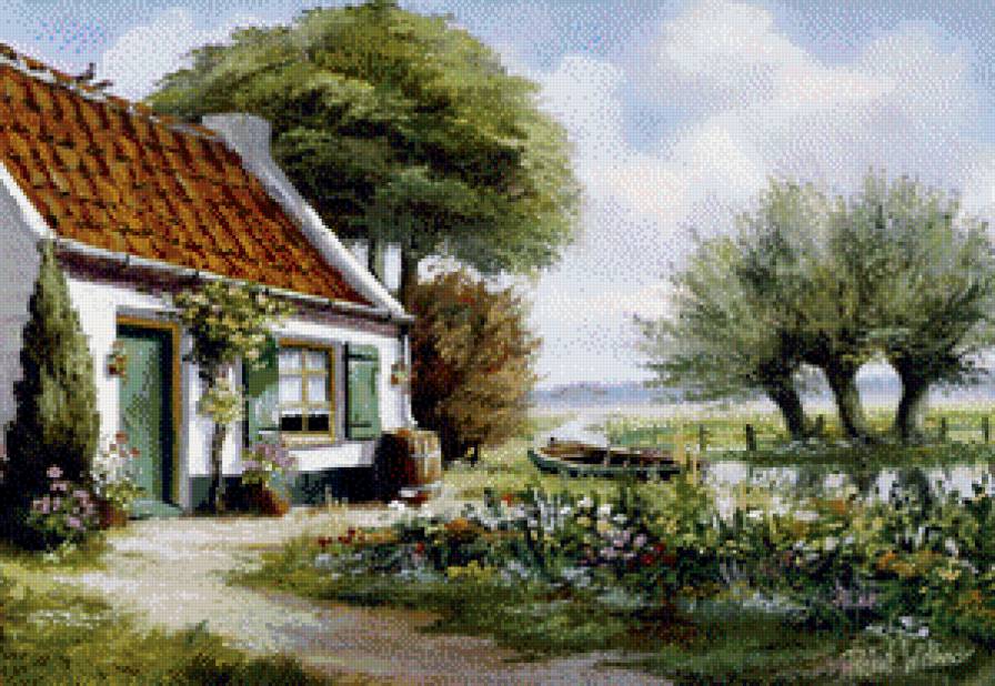 деревенское - домики - предпросмотр