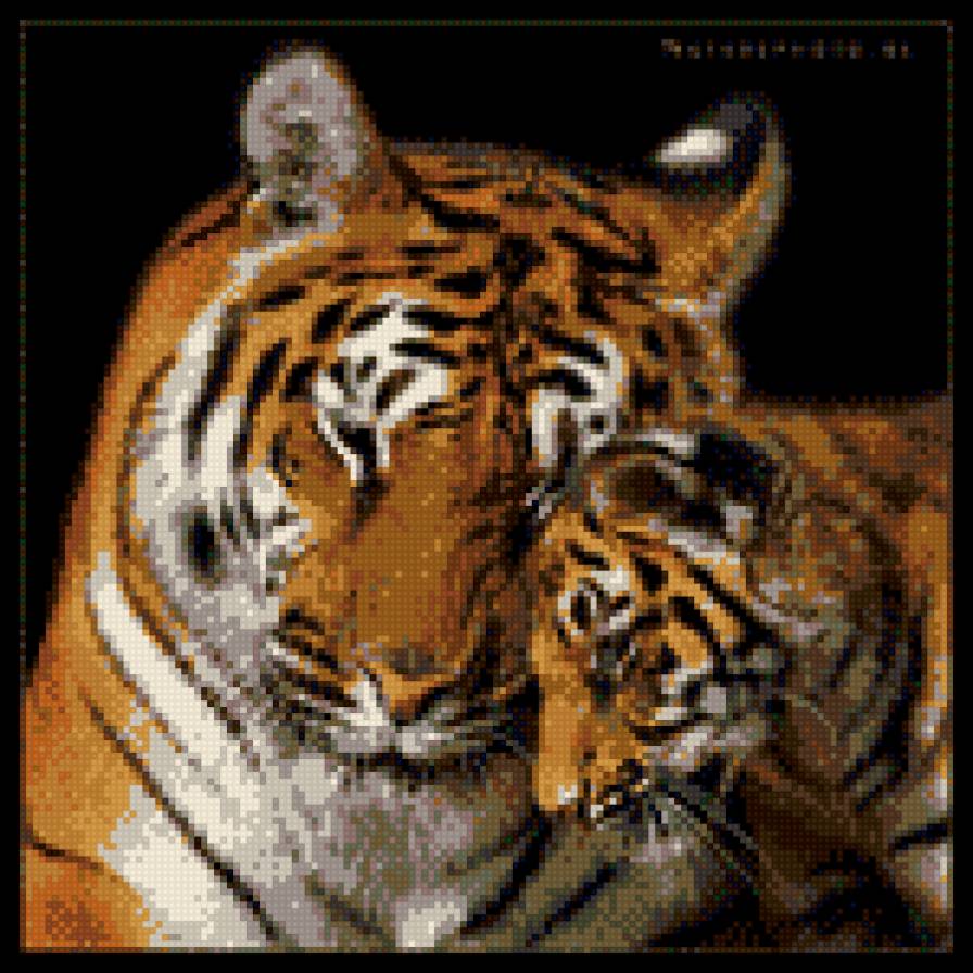 материнская любовь - тигр любовь - предпросмотр