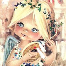 Схема вышивки «девчушка»