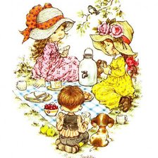 Схема вышивки «пикничек»