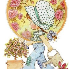 Схема вышивки «помощница»