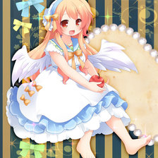 Схема вышивки «ангел аниме»