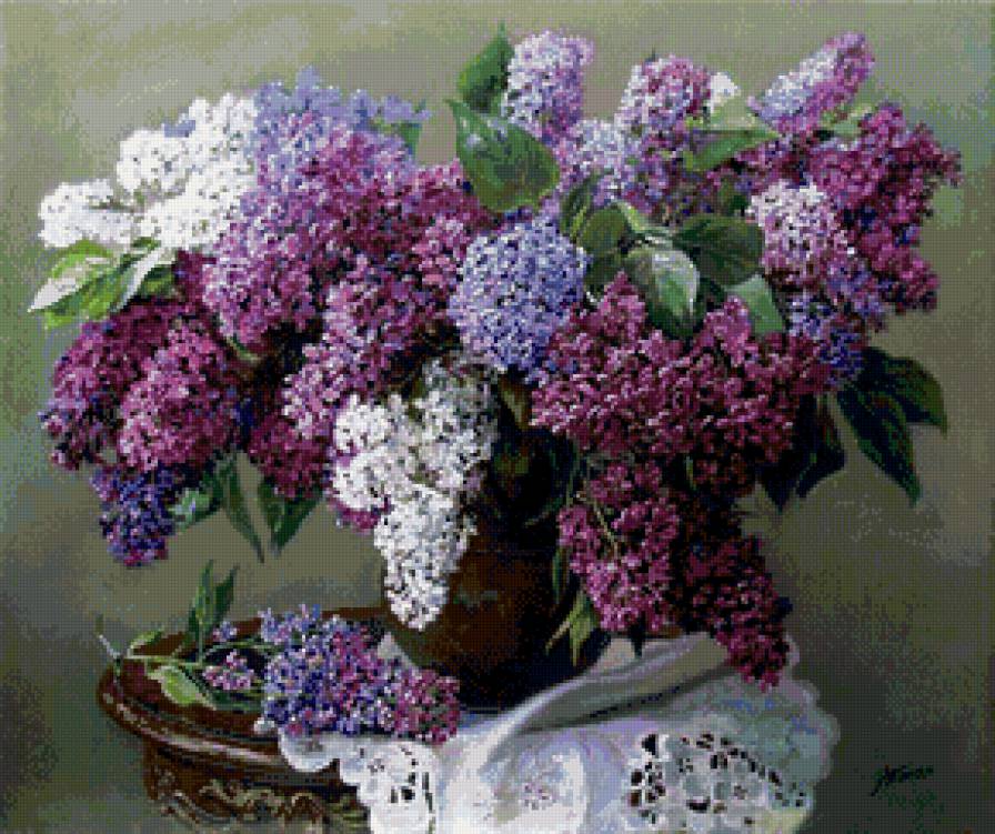 сирень - цветы - предпросмотр