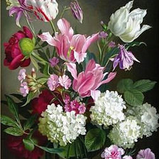 Схема вышивки «Весенний натюрморт»