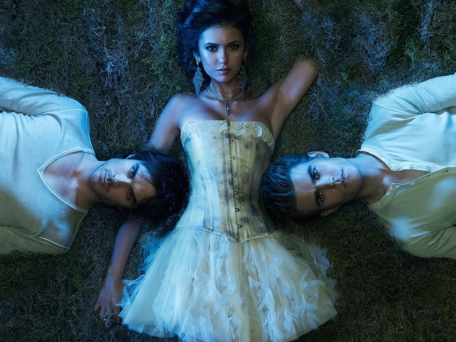 №736653 - елена, стефан, дневники вампира, демиан - оригинал