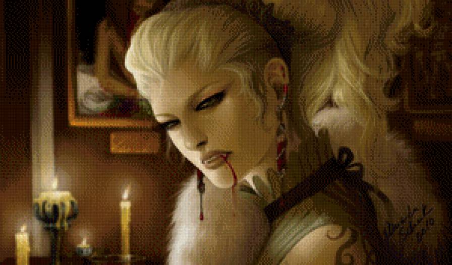 №736886 - вампиры, девушка - предпросмотр