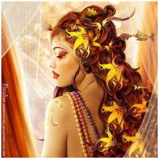 Схема вышивки «Осенние мотивы»