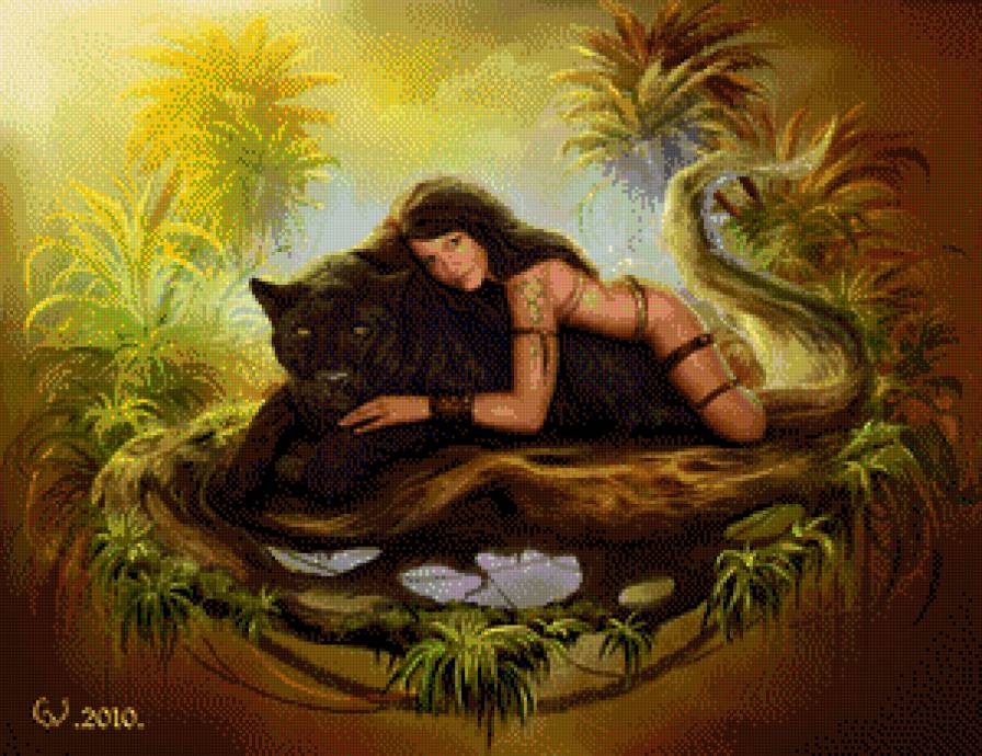 животные - пара, люди - предпросмотр