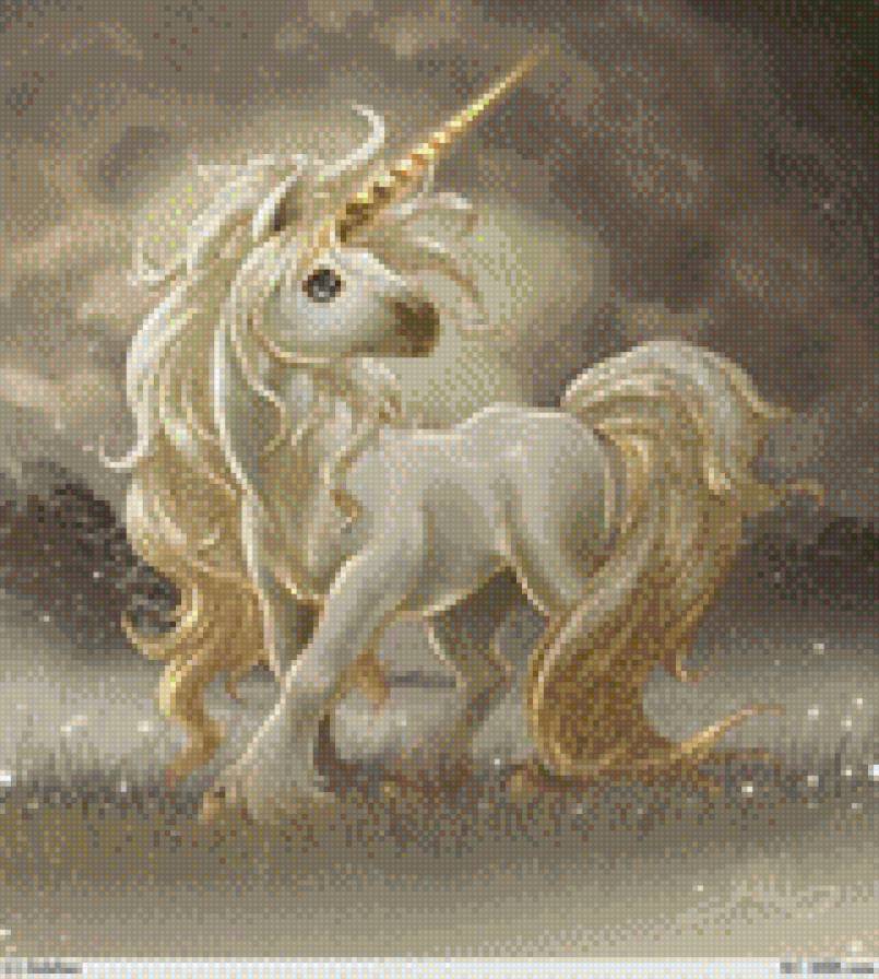 Единорог - животные, фэнтези - предпросмотр