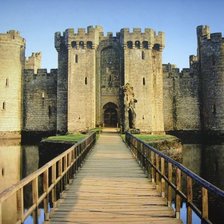 Схема вышивки «Замок»