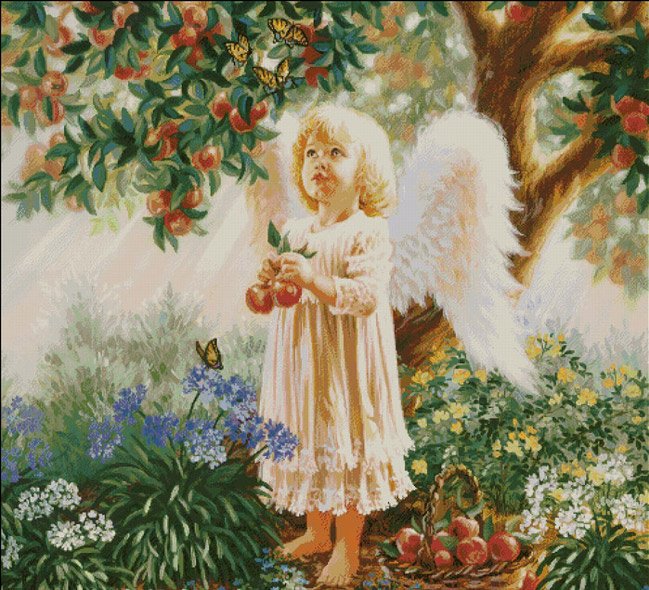 Ангелочек - дети, ангел - оригинал