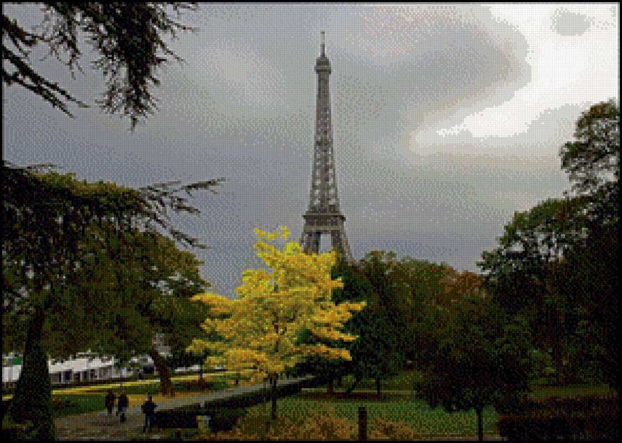 Осень в Париже - осень, париж - предпросмотр