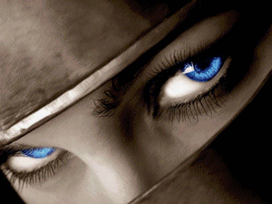 Глаза востока 2 - глаза, восток, девушка, взгляд - предпросмотр