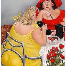 Схема вышивки «Без диеты..»