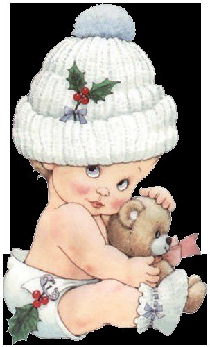 мальчик с мишкой - оригинал