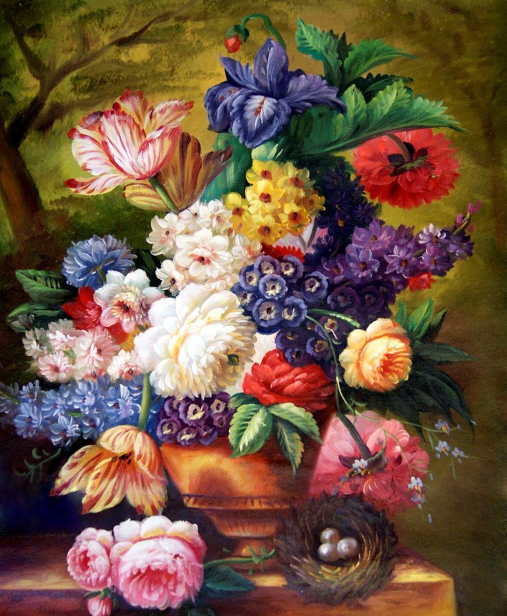 букет - цветы - оригинал