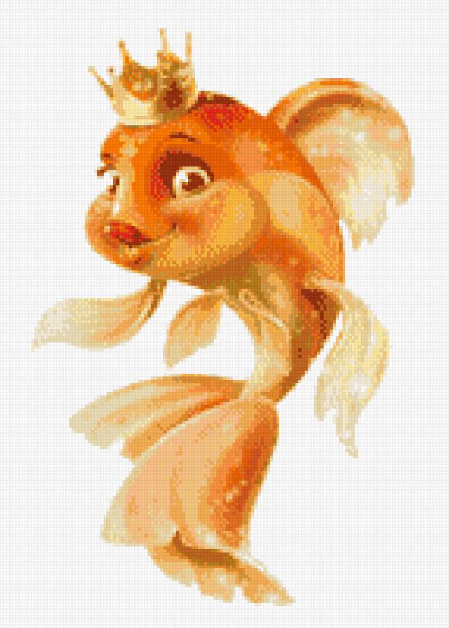 золотая рыбка - рыбки - предпросмотр