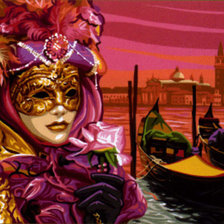 Схема вышивки «Венеция»