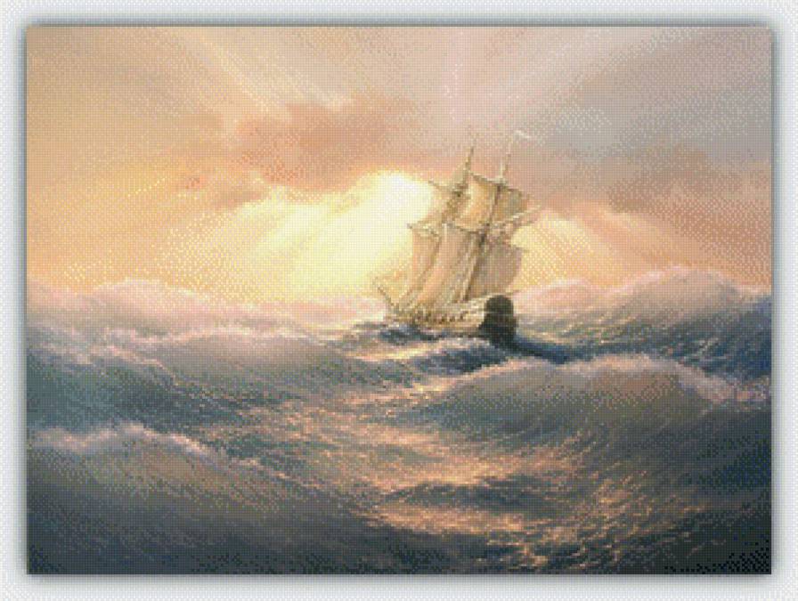 №738783 - море, корабль - предпросмотр