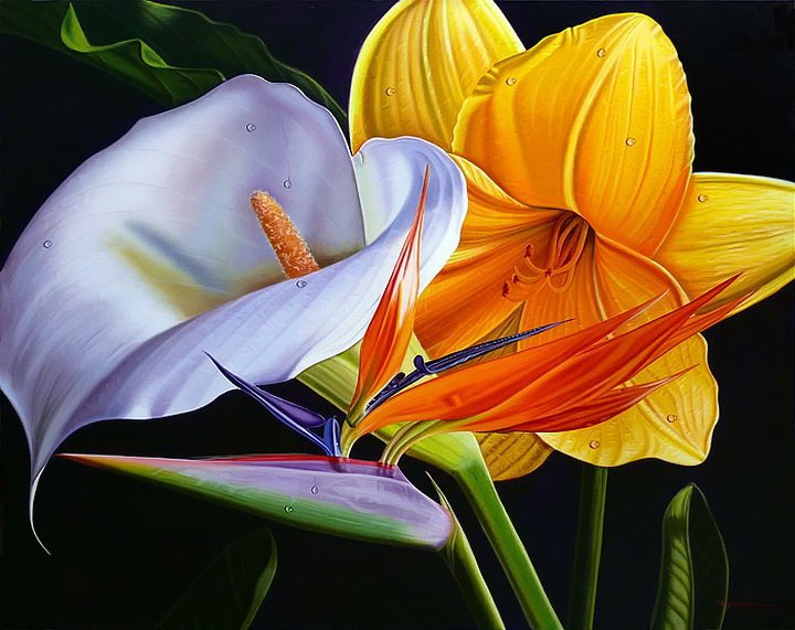 сказочные цветы - цветы - оригинал