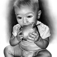 Схема вышивки «Малыш»